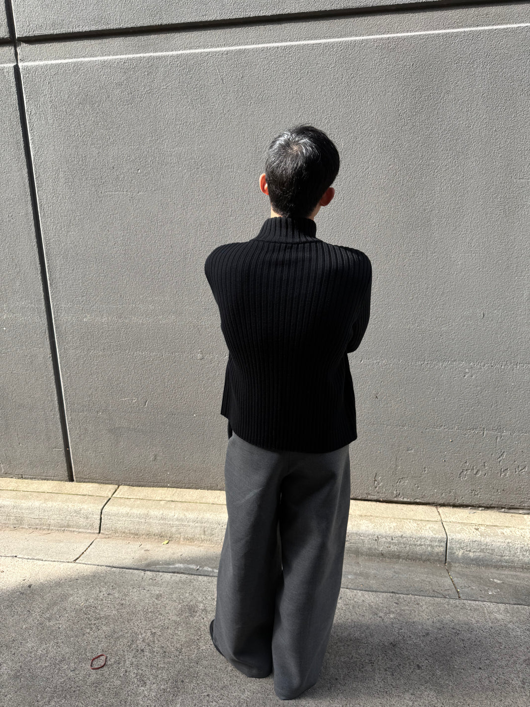SINE Wool Jacket(BLACK)